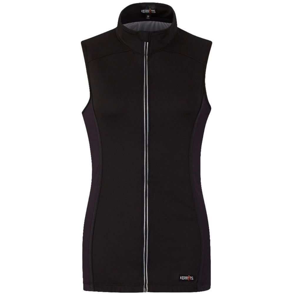 Kerrits Breakaway Black Riding Vest Equestrian Mesh Back Size Large